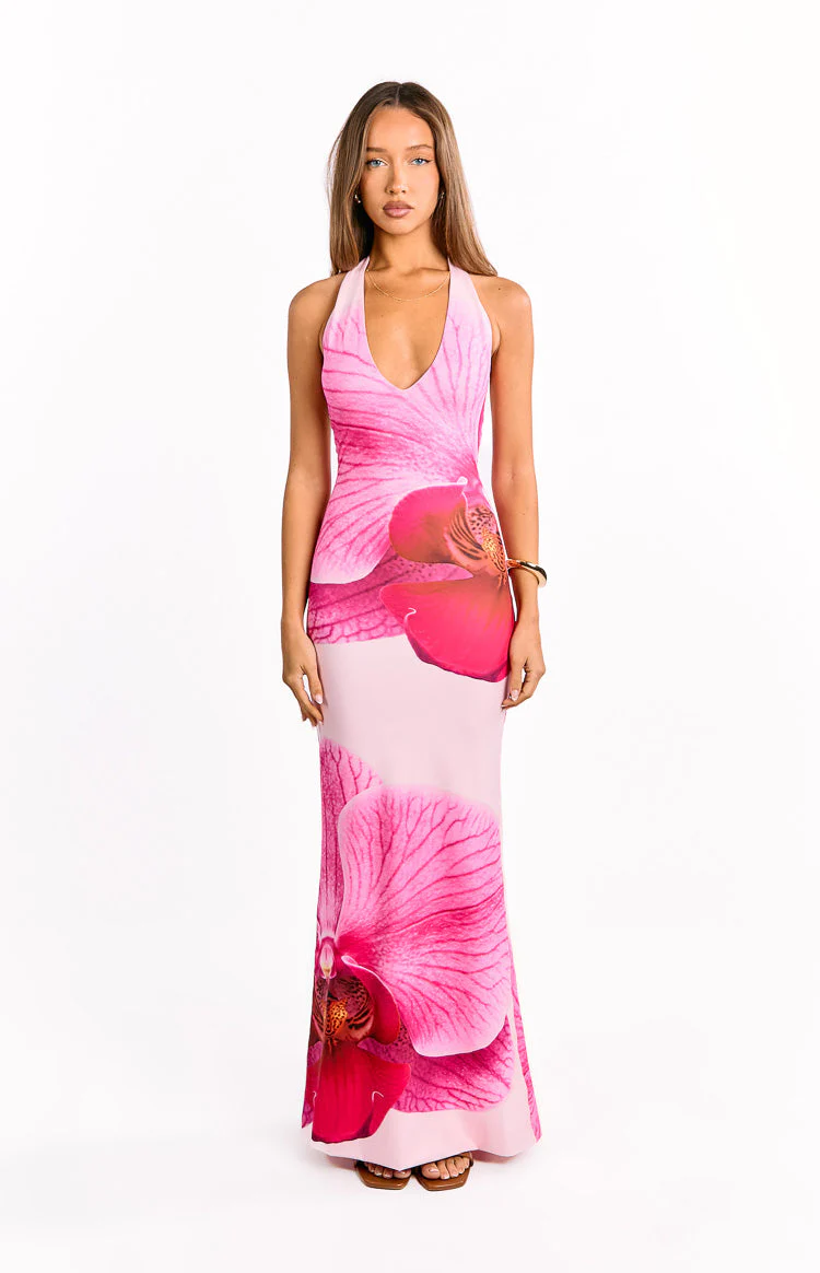 Eliana Pink Orchid Maxi Dress